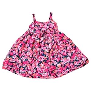 The Children's Place Pink Floral Dress 5 NWOT